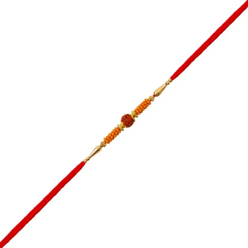 Miniatura 4 de Rakhi/Rakhi for Brother/Rudraksha Rakhi/Rakhi for Brother with Gift Set/Rakhi Bracelet/rakhi for brother and bhabhi/Rakhi Set