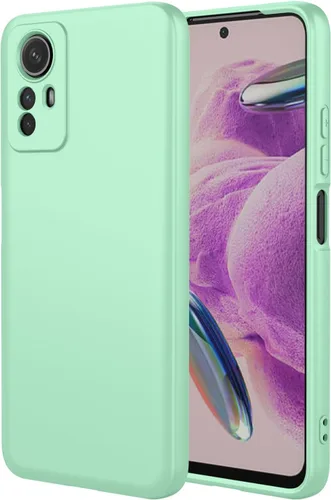 Miniatura 9 de Funda para Xiaomi Redmi Note 12s, funda de silicona líquida, forro de microfibra antiarañazos suave a prueba de golpes, compatible con Xiaomi Redmi
