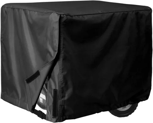 Porch Shield - Cubierta universal impermeable, para generador. Negro