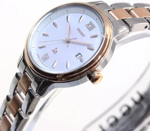 Miniatura 9 de Orient RN-WG0415A iO Ladies Metal Natural & Plain Solar Reloj Enviado desde Japón, Moderno
