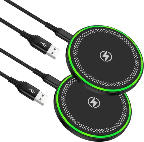 Cargador inalámbrico Samsung S25 Cargador de teléfono inalámbrico para Android Samsung Galaxy S25 Ultra Edge S24 S23 S22, cargador Inalámbrico para