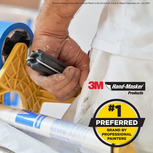 Miniatura 3 de 3M Hand-Masker Painter's Plastic Plus, 9 x 400 pies, MFB-9