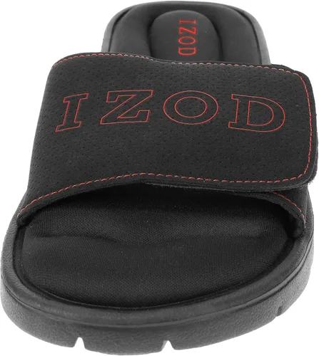Miniatura 2 de IZOD - Sandalia de espuma viscoelástica para hombre, con velcro ajustable, tallas 7 a 12