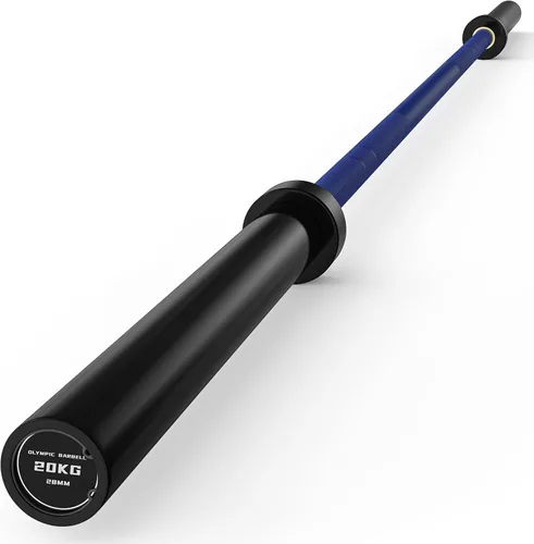 Miniatura 17 de PAPABABE 7FT Olympic Barbell 45 lb Barbell 2 INCH 1000lbs/1500lbs Capacity Olympic Bar with Moderate Knurling For Squats Curls Deadlifts