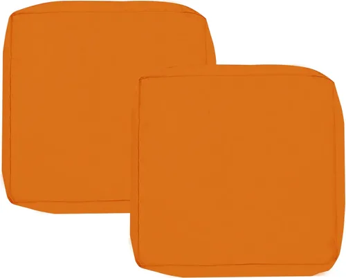 Miniatura 43 de Sqodok - Fundas para cojines de patio de 18 x 18, fundas impermeables para cojines de exterior de repuesto, 2 unidades, fundas para asientos