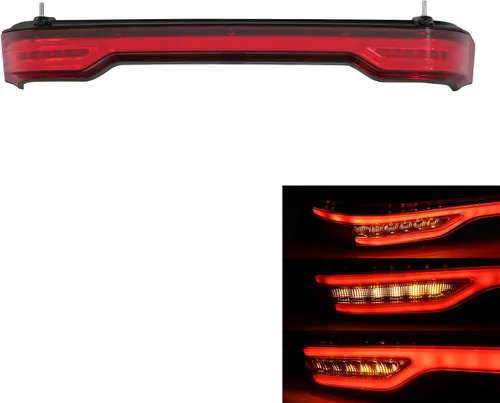 Miniatura 13 de TCMT Clear Len King Trunk LED Tail Light Assembly Wiring Harness Fits For Harley Touring Road King Road Street Electra Glide Tri Glide Ultra Limited