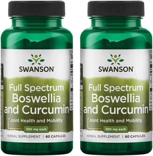 Miniatura 8 de Swanson Boswellia y curcumina de espectro completo 60 cápsulas (el embalaje puede variar)