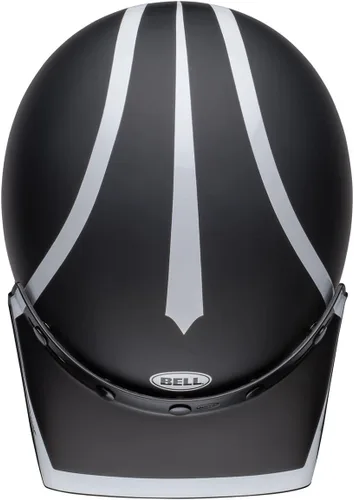 Miniatura 9 de Bell Moto Moto-3 Mate/Brillo Negro/Blanco Fh Old R Large