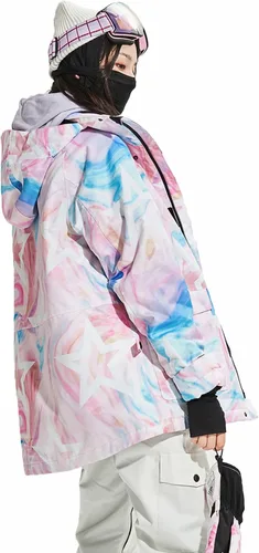 Miniatura 5 de VECTOR PRIME Pantalones de esquí aislados para mujer, pantalones de snowboard impermeables para mujer