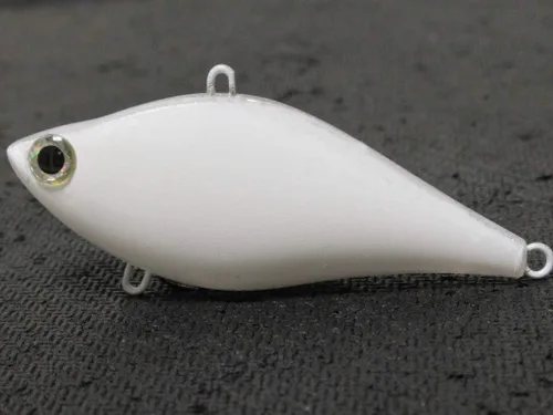 Miniatura 38 de 10 Señuelo en Blanco sin Pintar Minnow Crankbait de Agua Superior sin Labios Jerkbait Señuelos de Pesca UPM760P10