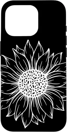 Miniatura 20 de iPhone 16 Cute and Beautiful White Flower of Sunflower Case