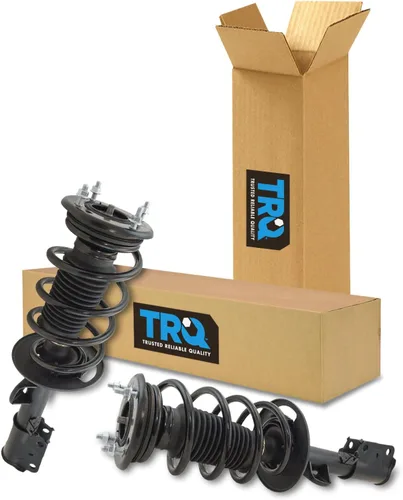 Miniatura 268 de TRQ Conjunto de Amortiguador y Resorte Delantero Cargado con Resorte Helicoidal Pre-ensamblado Compatible con Jeep Cherokee Limited AWD 14-22 Sin
