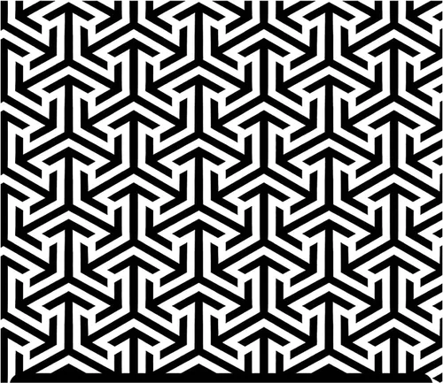 Miniatura 12 de HTV con estampado de día en blanco y negro (19.66 x 36 pulgadas), pata de gallo