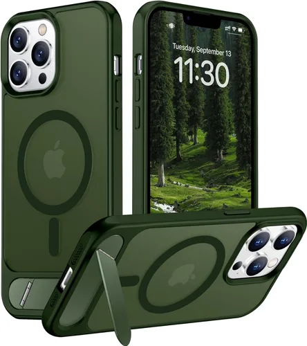 Miniatura 230 de Funda para iPhone 11 con compatibilidad magnética, [Soporte invisible incorporado][Compatible con MagSafe]