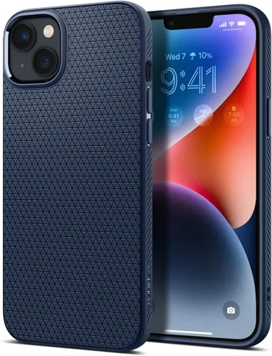 Miniatura 14 de Spigen Liquid Air - Funda diseñada para iPhone 13 (2021), color negro mate