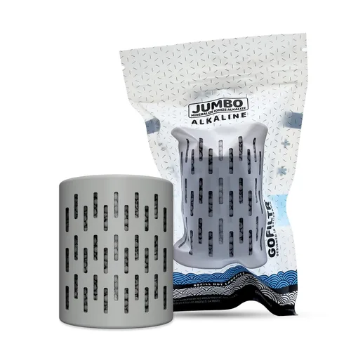 Miniatura 14 de GOFILTR Infusor de agua alcalina de magnesio jumbo - pH 9.5 + Electrolitos para cualquier botella/jarra grande de agua, 300 galones / 3 meses