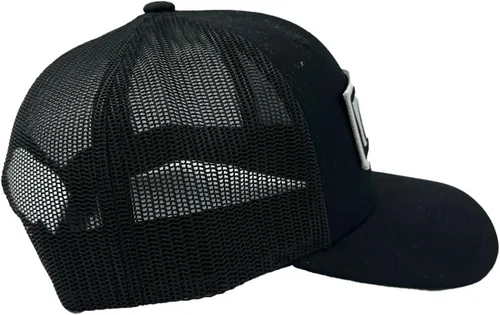 Miniatura 3 de Gorra de seguridad prémium con gorro de malla de parche Texto de seguridad blanco llamativo Comodidad durante todo el día e ideal para eventos