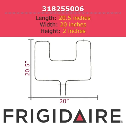 Miniatura 3 de Frigidaire - Electrolux 318255006 Frigidaire Element de repuesto, color negro
