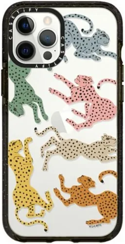 Miniatura 61 de Funda CASETiFY Impact para iPhone 12 Pro Max - Blanco Nubes - Negro Claro Nubes Blancas