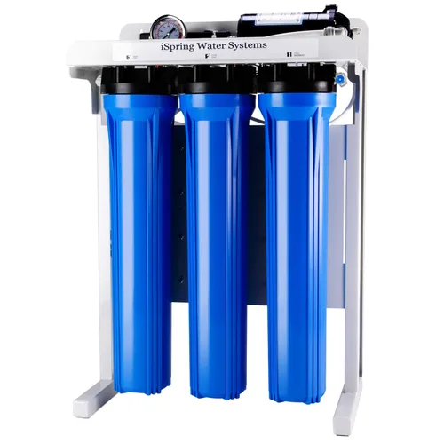 Miniatura 11 de iSpring - Sistema de filtro de agua por ósmosis inversa sin tanque, de grado comercial con proporción de drenaje 1:1. 500 galones por día. RCS5T