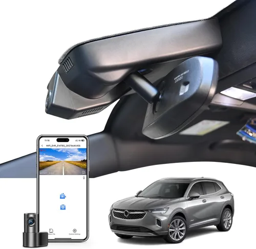 Miniatura 14 de Mangoal Cámara de tablero 4K para Buick Enclave Gen3 2025-2026 (Modelo C), Base Essence Premium Avenir Preferred, aspecto OEM integrado, video UHD