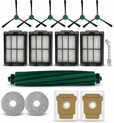 Miniatura 9 de Paquete de 6 cepillos de barrido de bordes compatibles con iRobot Roomba 705/505/405/205/105/105/Essential Series Robot Side Brush Partes