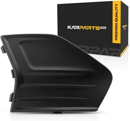 Para Ford Fusion 2019 2020 Cubierta de luz antiniebla lado del pasajero | Delantero | Hecho de plástico PP | Negro texturizado | Reemplazo para