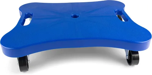 Miniatura 2 de Champion Sports Scooter Board – Choice of Handles or No Handles, Durable Plastic Scooters for Youth Gym & PE Class, Indoor & Outdoor Play, Azul