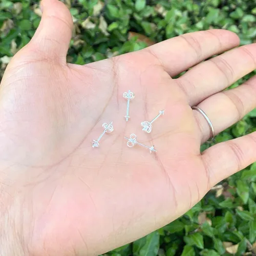 Miniatura 2 de Adabele Pendientes de copa para aretes colgantes para aretes de gota de cristal curativo, perlas de vidrio, madera, manualidades, fabricación