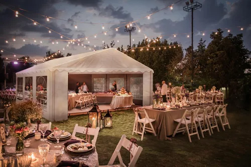 Miniatura 2 de AMERICAN PHOENIX Carpa para Fiestas 20x20 pies Toldo de Servicio Pesado Refugio para Bodas Eventos Ferias con Techo Ignífugo con Paredes Laterales