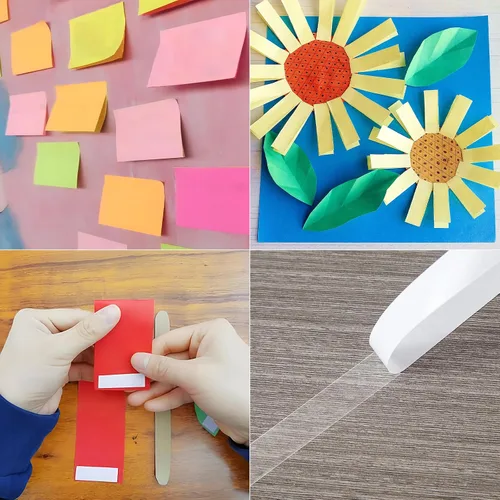 Miniatura 6 de 2 rollos de cinta adhesiva de doble cara de 6 mm de ancho para manualidades, bricolaje, elaboración de tarjetas, manualidades, fotografía, álbumes
