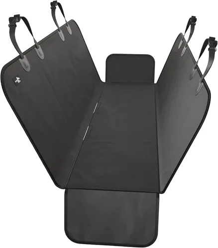 Miniatura 10 de Active Pets Funda Impermeable Tipo Hamaca Estándar para Asiento de Automóvil, Se Adapta a Sedanes, Hatchbacks, Crossovers, Cupés, Vehículos Naranja