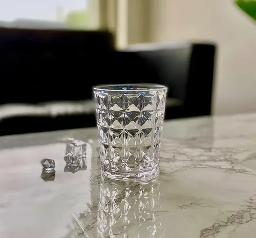 Miniatura 2 de KLIFA - CUPID- Juego de 6 vasos acrílicos de 16 onzas, sin BPA, apilables, aptos para lavavajillas, transparente