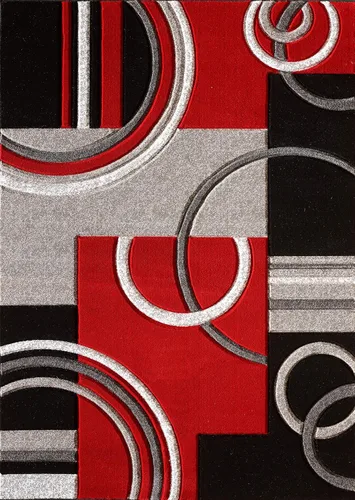 Miniatura 2 de GLORY RUGS Alfombra de Área Moderna 2x7 pies Marrón Suave Tallada a Mano Alfombra de Piso Contemporánea con Textura Esponjosa Premium