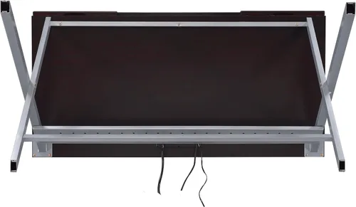 Miniatura 11 de Coaster Furniture Connect-It 800117 - Escritorio con tomacorriente/compartimento de almacenamiento integrado, capuchino