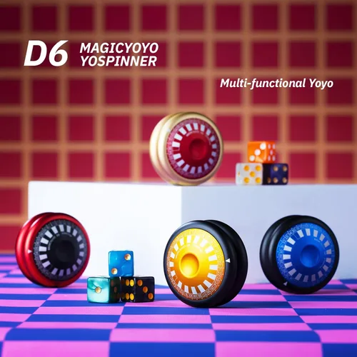 Miniatura 2 de MAGICYOYO D6 - Yoyo Multifuncional con Bucle para Niños de 8 a 12 años, Yoyo Sensible con Múltiples Formas de Juego, Yo-yo para Principiantes