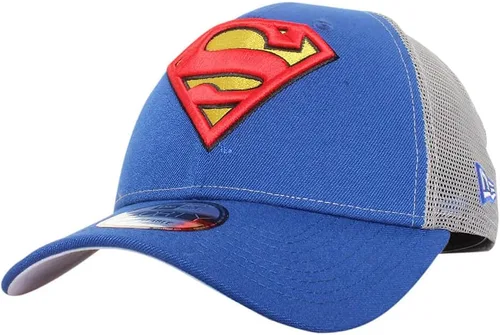 New Era Superman Symbol Trucker 9Forty - Gorro ajustable multicolor, Color múltiple