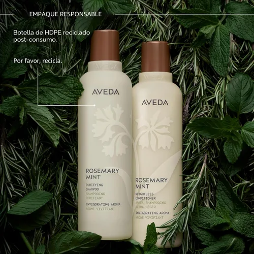 Miniatura 10 de Aveda Rosemary Mint Purifying Shampoo Clarifying Shampoo Gently Removes Buildup, Adds Shine For Normal to Oily Hair, Fine to Medium Hair Types
