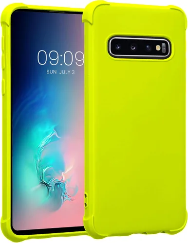 Miniatura 12 de KIOMY Funda transparente para Samsung Galaxy S10+/ S10 Plus, esquinas de bolsa de aire, a prueba de golpes, funda protectora para teléfono TPU Brillo