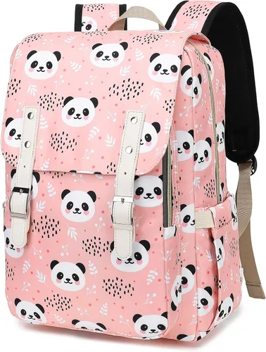 Miniatura 9 de Bee - Mochila para laptop para mujeres y niñas, mochila escolar universitaria de 15.6 pulgadas, mochila informal de viaje, tamaño grande