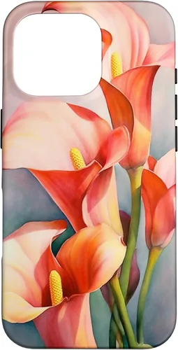 Miniatura 20 de Calla Lilies Flower Floral Watercolor Case for iPhone 17