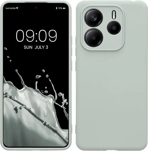 Miniatura 40 de kwmobile Funda compatible con Xiaomi Redmi Note 11 / Note 11S - Funda protectora de silicona TPU suave y delgada - Azul Báltico