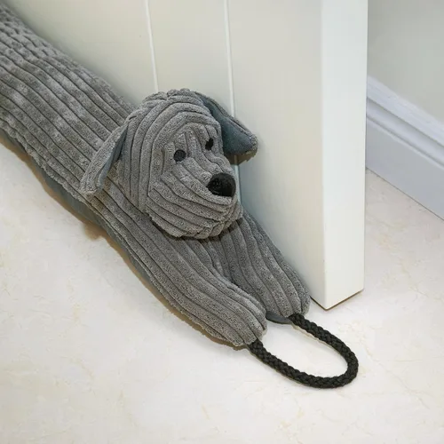Miniatura 12 de Marwood Tope de corriente debajo de la puerta de 30 pulgadas, tope de viento para puerta y ventana, tope de corriente de aire francés
