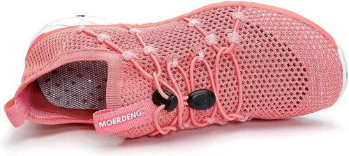 Miniatura 6 de MOERDENG - Zapatos de agua de secado rápido para mujer, ligeros, para deportes al aire libre, playa, piscina, ejercicio