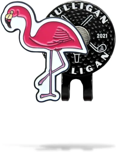 Miniatura 10 de MULLIGAN HOOLIGAN® Marcador de pelota de golf + clip magnético para sombrero Esmalte de alta calidad Regalo divertido para los amantes del golf