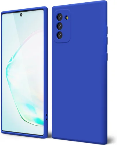 Miniatura 9 de oakxco Funda para teléfono Samsung Galaxy Note 20 Ultra de silicona líquida, bonita funda delgada y fina de goma suave TPU lisa y suave de gel