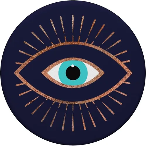 Miniatura 3 de Rose Evil Eye PopSockets PopSockets PopGrip: agarre intercambiable para teléfonos y tabletas