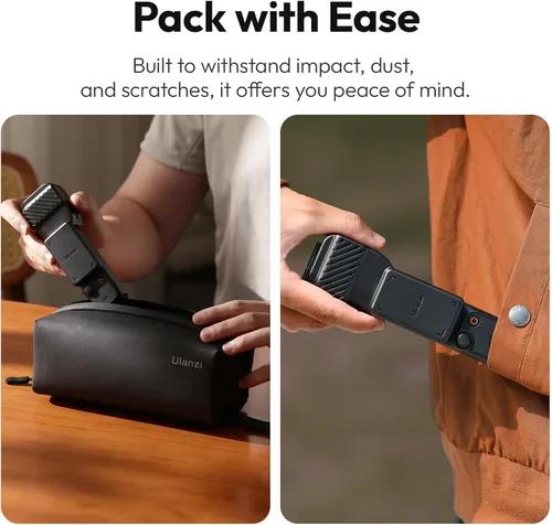 Miniatura 5 de ULANZI PK-07 Funda Protectora para Lente y Tapa Protectora para DJI Osmo Pocket 3/Xtra Muse, Accesorios de Funda Protectora, Funda para Gimbal