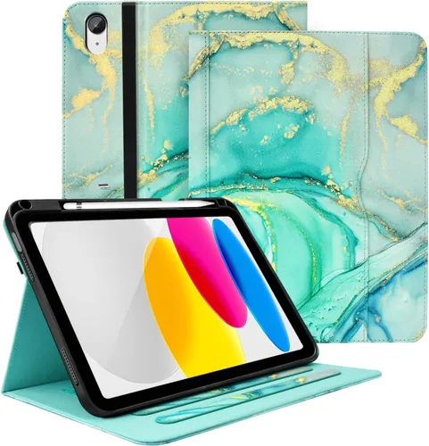 Miniatura 13 de Zonefoker Funda para iPad de 11ª generación (A16) de 11 pulgadas 2025, para 10ª generación de 10.9 pulgadas 2022, piel sintética para iPad de 11/10