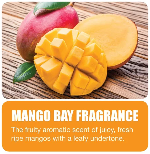 Miniatura 4 de Big D The D-Tower - Recambio de fragancia Mango Bay, rojo y naranja, dura hasta 45 días, ambientador, ideal para baños, oficinas, pasillos, cocinas